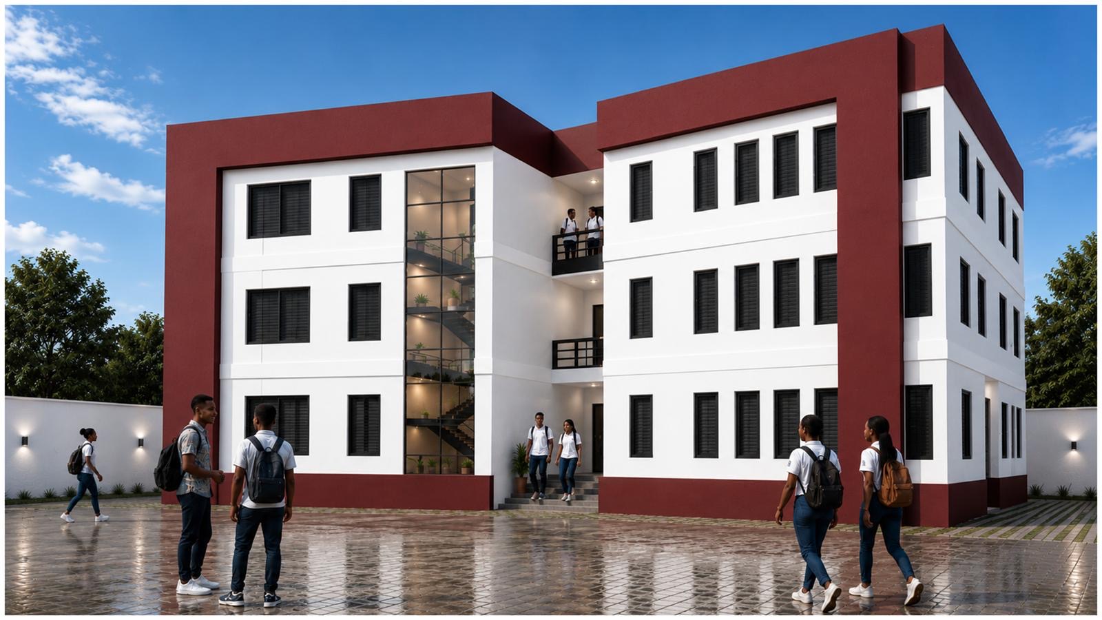 A girls' dormitory